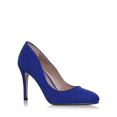Blue 'Cole' high heel court shoes